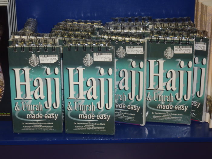 Contemporary Hajj guidebook, al-Hidaayah travel and bookshop, Birmingham, 2014.